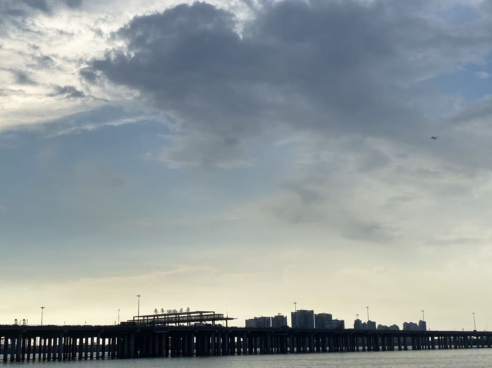 Shenzhen for First-Time Visitors: Practical 2026 Guide 1 Cloudy sky above the Qianhai waterfront in Shenzhen